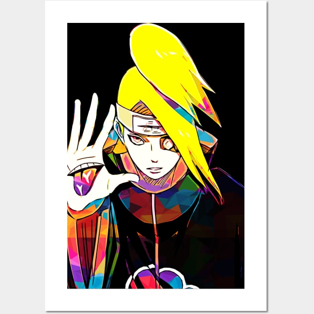 Deidara Wall Art by San Creative